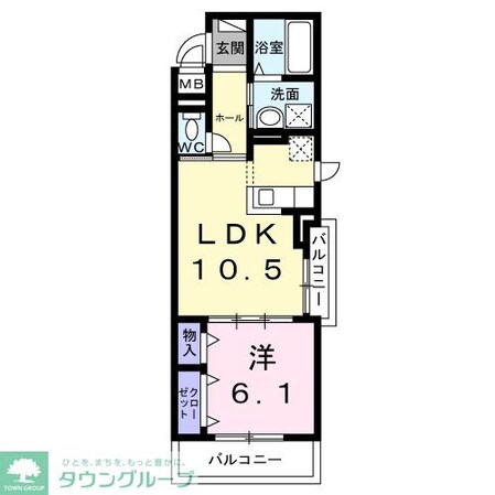 喜鈴の物件間取画像